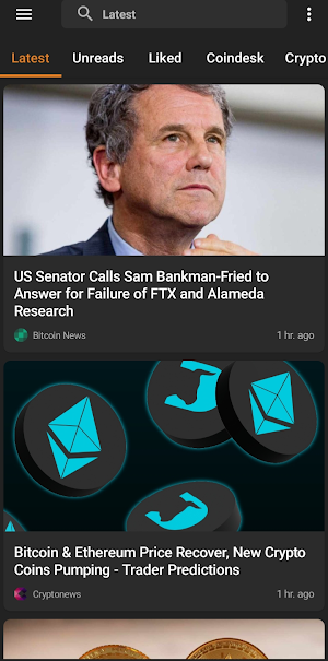 Crypto News Screenshot 1