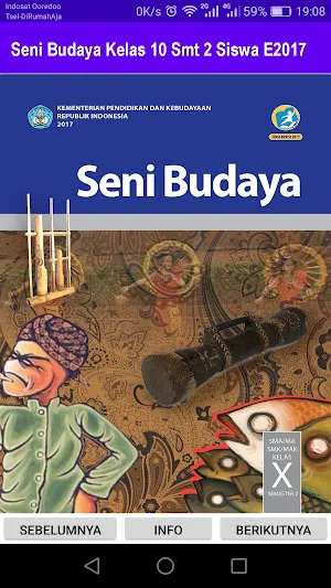 Seni Budaya Kelas 10 Smt 2 Siswa E2017 Screenshot 0