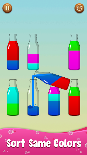ZBX: Water Sort Puzzle Games Screenshot 1