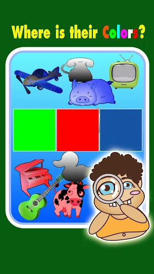 kids learning zoo animal with 4 in 1 puzzle games Screenshot 3