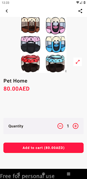 Sharjah Pet Food Screenshot 1