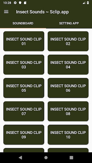 Insect Sounds ~ Sclip.app Screenshot 0