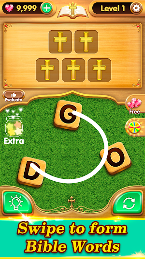 Bible Word Puzzle - Free Bible Word Games Screenshot 0