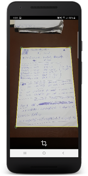 Mobile Document Scanner Tool Screenshot 2