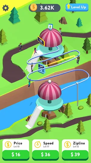 Idle Zipline Screenshot 1