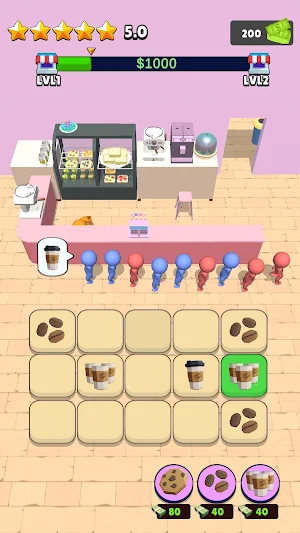 Barista Master: Cafe Merge Screenshot 0