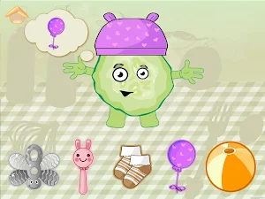 Funny Veggies! Kids games girls, boys, babies free Screenshot 1