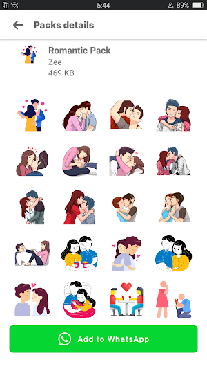 Love Stickers - WASticker Screenshot 3