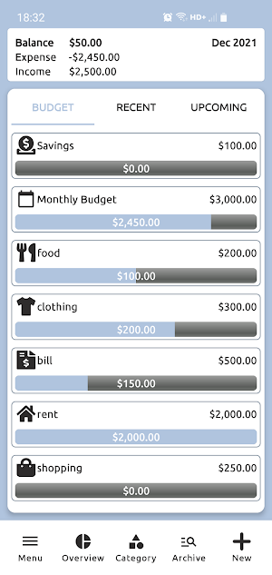 Budget App - Expense Tracker Screenshot 0