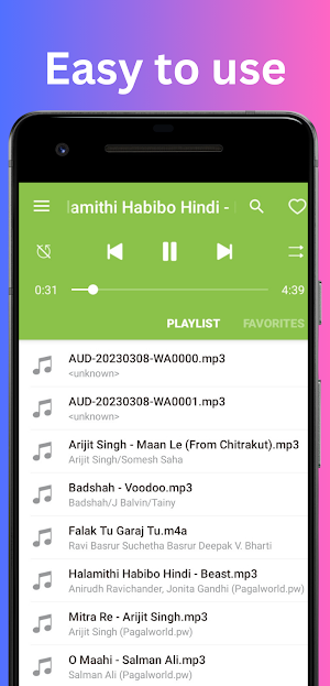 Music Player Screenshot 1