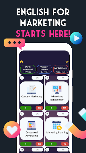 English for Marketing: Words Screenshot 1