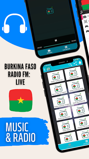 Burkina Faso Radio Fm : Live Screenshot 0