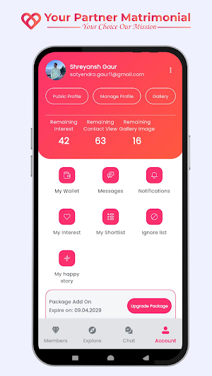 YourPartnerMatrimonial Screenshot 0