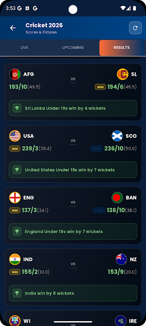 Live Cricket TV HD Screenshot 3