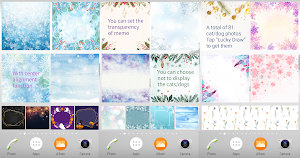 Sticky Memo Notepad Seasons Screenshot 2