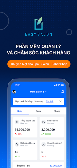 EasySalon - Quản lý Salon Spa Screenshot 0