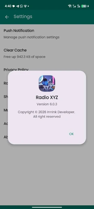 Radio XYZ Screenshot 3