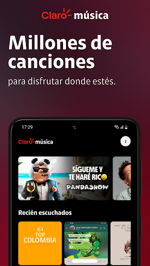 Claro música Screenshot 3