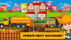 Town House Builder: City Construction Games Screenshot 0