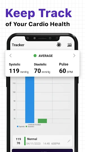 Blood Pressure App - Monitor Screenshot 2