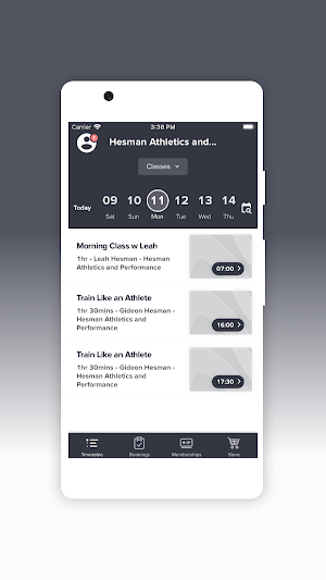 Hesman Athletics Screenshot 2