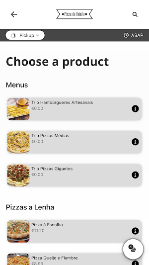 Pizzaria Hamburgueria Quinta Screenshot 1