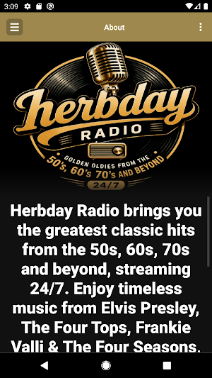 Fun-Oldies Herb Day Radio Screenshot 2