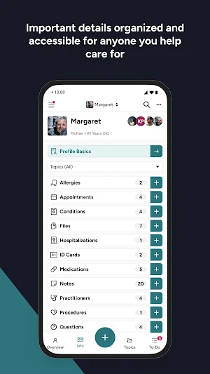KinKeeper - Health Organizer Screenshot 2