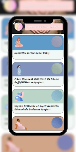 Hamile Ve Belirtiler Asistani Screenshot 3