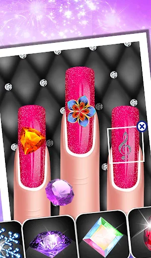 Fashion Doll Nail Art Salon Games Screenshot 3