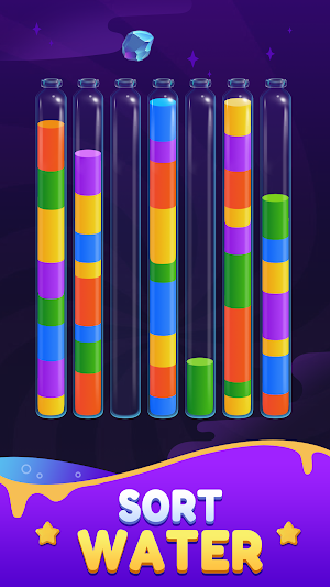 Magic Flow! Water Color Puzzle Screenshot 1