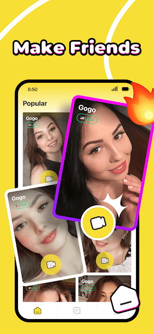 GoGo - Video Chat&Hook up Screenshot 0