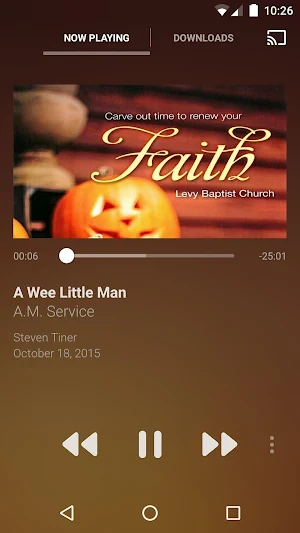 Levy Baptist Church Screenshot 2