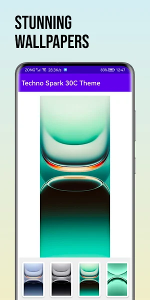 TECNO Spark 30C Theme Ringtone Screenshot 1