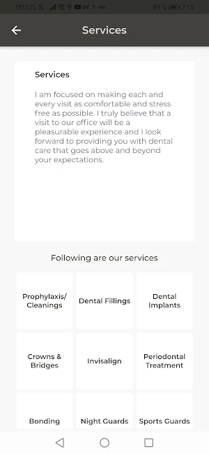 Stefanie Phelps DDS Screenshot 2