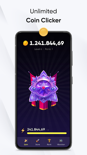 Unlimited Coin Clicker Game Screenshot 0