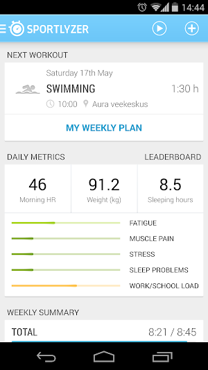 Sportlyzer Pro Player App Screenshot 0