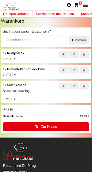 Dorfkrug Grillhaus Screenshot 3