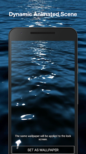 Relaxing Water Live Wallpaper Screenshot 1