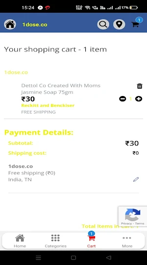 1Dose Screenshot 3