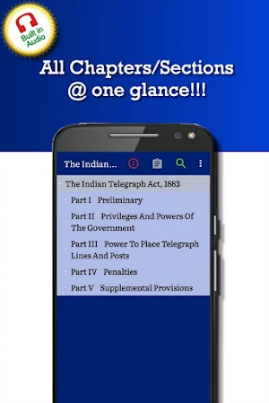 Indian Telegraph Act 1885 Screenshot 0