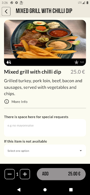 Chili Restaurant Wenghofstube Screenshot 0