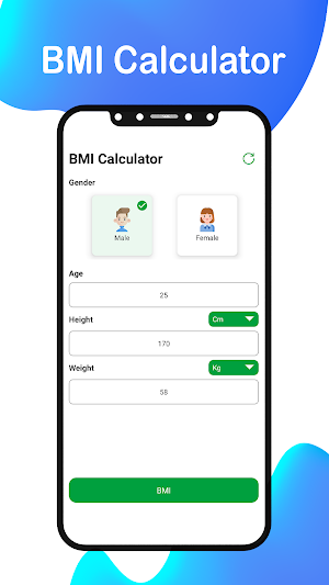 BMI Calculator - Weight Tracker Screenshot 1