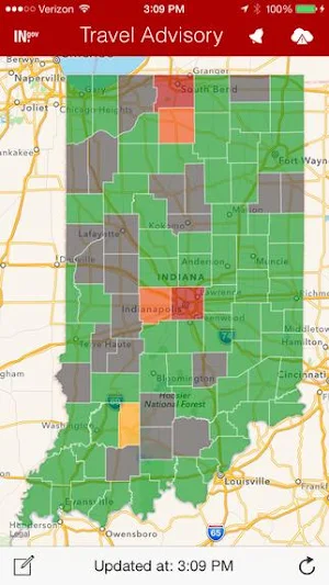 Travel Advisory Screenshot 0