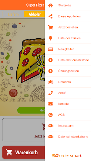Super Pizza Lieferservice Screenshot 2