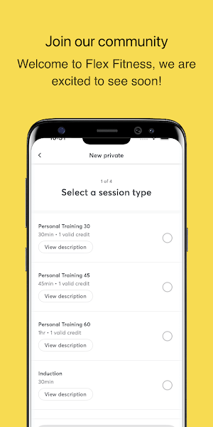 Flex Fitness Members Screenshot 2