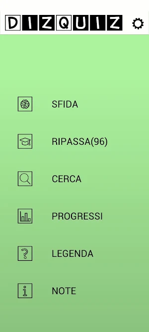 DIZQUIZ - Italian pronounce Screenshot 0