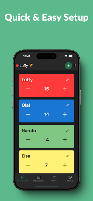 Scory - Score keeper Screenshot 1