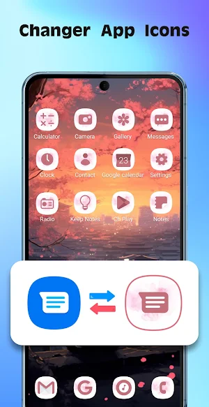 Rolling Icon 3D: Change Icon Screenshot 1
