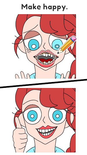 Draw Happy Adventure : Game Screenshot 1